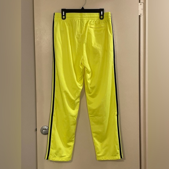 ADIDAS x BORED APE YATCH CLUB x GMONEY x PUNKS NWOT Track Pants in Solar Yellow - Picture 3 of 6